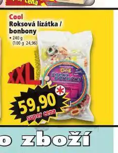 Norma Cool rokosová lízátka / bonbony nabídka