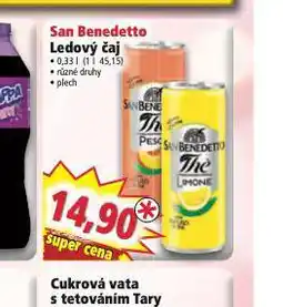 Norma San benedetto ledový čaj nabídka