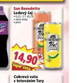 Norma San benedetto ledový čaj nabídka