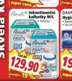 Norma Inkontinenční kalhotky m/l nabídka