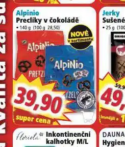 Norma Alpinio preclíky v čokoládě nabídka