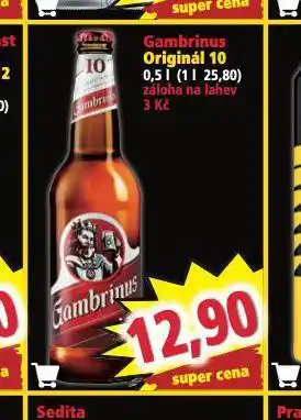 Norma Pivo gambrinus originál 10 nabídka
