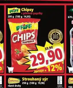 Norma Chipsy s příchutí papriky nabídka