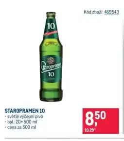 Makro Staropramen 10 nabídka
