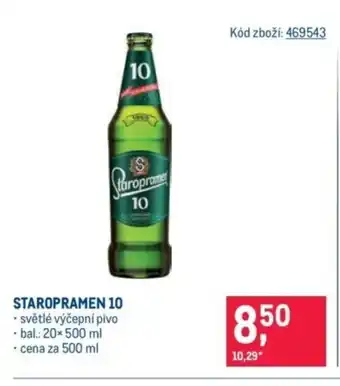 Makro Staropramen 10 nabídka