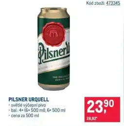Makro Pilsner Urquell nabídka