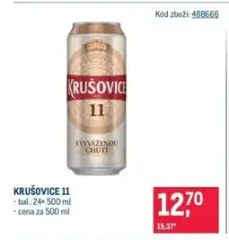 Makro Krušovice 11 nabídka