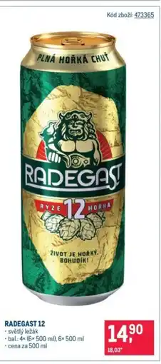 Makro Radegast 12 nabídka