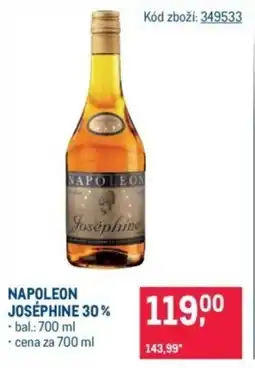 Makro NAPOLEON Josephine 30% nabídka