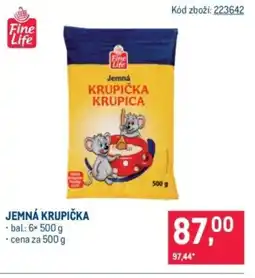 Makro Jemná Krupička nabídka