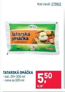 Makro Tatarská omáčka nabídka