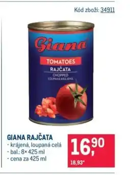Makro Giana rajčata nabídka