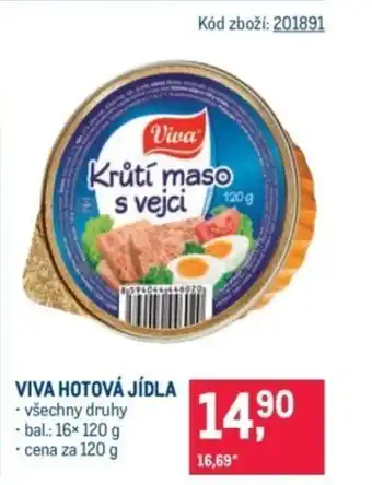 Makro VIVA Hotová jídla nabídka