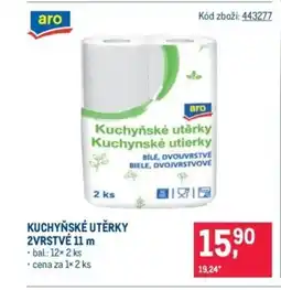 Makro Kuchyňské utěrky 2vrstvé nabídka