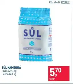 Makro Sůl Kamenná nabídka