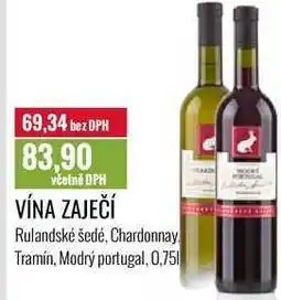 Ratio VÍNA ZAJEČÍ 0,75l nabídka