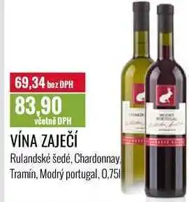 Ratio VÍNA ZAJEČÍ 0,75l nabídka