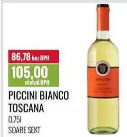 Ratio PICCINI BIANCO TOSCANA 0,75l nabídka