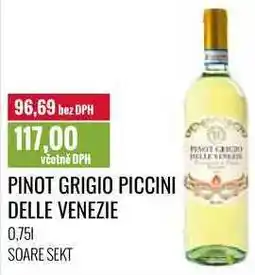 Ratio PINOT GRIGIO PICCINI DELLE VENEZIE 0,75l nabídka