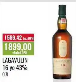 Ratio LAGAVULIN 16 yo 43% 0,7l nabídka