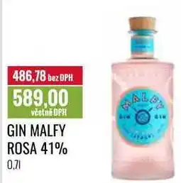 Ratio GIN MALFY ROSA 41% 0,7l nabídka