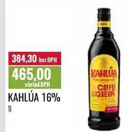 Ratio KAHLÚA 16% 1l nabídka