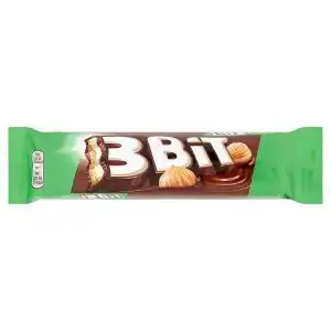 Ratio 3Bit Sušenka s mléčnou čokoládou a náplní s lískovými oříšky 46g nabídka