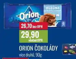 Ratio ORION ČOKOLÁDY 90g nabídka