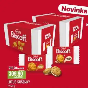 Ratio LOTUS SUŠENKY 120x10g nabídka