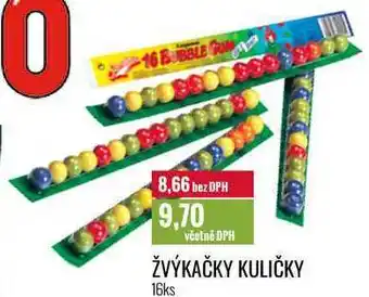 Ratio ŽVÝKAČKY KULIČKY 16ks nabídka