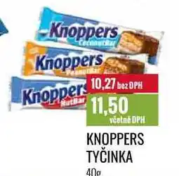 Ratio KNOPPERS TYČINKA 40g nabídka