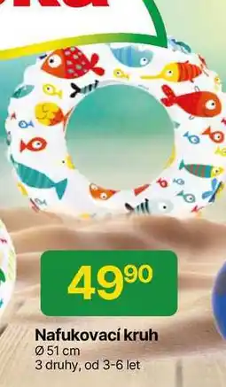 Hruška Nafukovací kruh 051 cm 3 druhy, od 3-6 let nabídka