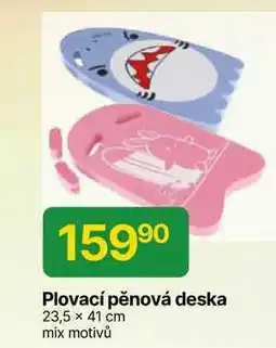 Hruška Plovací pěnová deska 23,5 x 41 cm mix motivů nabídka
