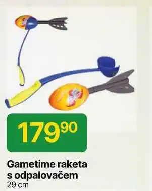 Hruška Gametime raketa s odpalovačem 29 cm nabídka