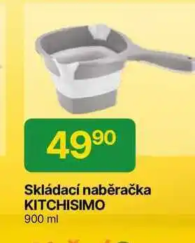 Hruška Skládací naběračka KITCHISIMO 900 ml nabídka