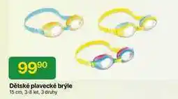 Hruška Dětské plavecké brýle 15 cm, 3-8 let, 3 druhy nabídka