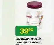 Hruška Zavařovací sklenice Levandule s víčkem nabídka