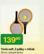 Hruška Tenis soft, 2 pálky + míček 49 cm, vybrané druhy nabídka