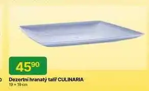 Hruška Dezertní hranatý talíř CULINARIA 19x19 cm nabídka