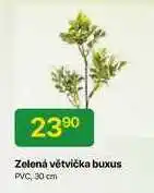 Hruška Zelená větvička buxus PVC, 30 cm nabídka