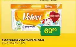 Hruška Velvet Toaletní papír 8ks 3-vrstvý nabídka