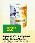 Hruška Linteo Papírové XXL kuchyňské utěrky Linteo Classic 1ks, 60m, 2-vrstvé nabídka