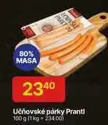 Hruška Učňovské párky Prantl 100 g nabídka