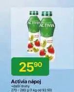 Hruška Activia nápoj 270-280 g nabídka