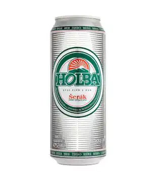 Hruška Holba Šerák, světlé výčepní pivo (plechovka) 500ml nabídka