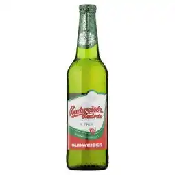 Hruška Budweiser Budvar B:Free nealkoholické pivo 0,5l nabídka