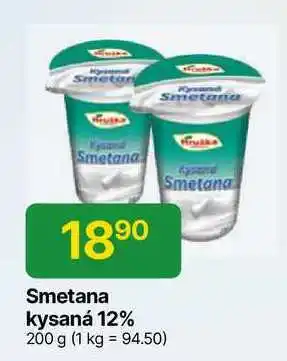 Hruška Hruška Smetana kysaná 12% 200 g nabídka