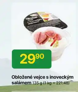 Hruška Obložené vejce s inoveckým salámem 135 g nabídka