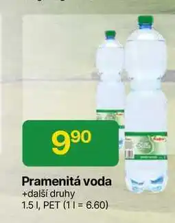Hruška Hruška Pramenitá voda 1.5l, PET nabídka