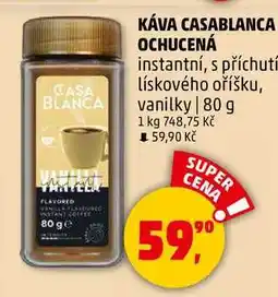 Penny Market KÁVA CASABLANCA OCHUCENÁ instantní, s příchutí, 80 g nabídka